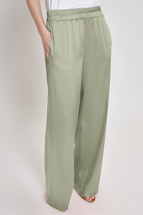 Pantaloni ampi con vita elasticizzata