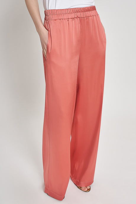 Pantaloni ampi con vita elasticizzata