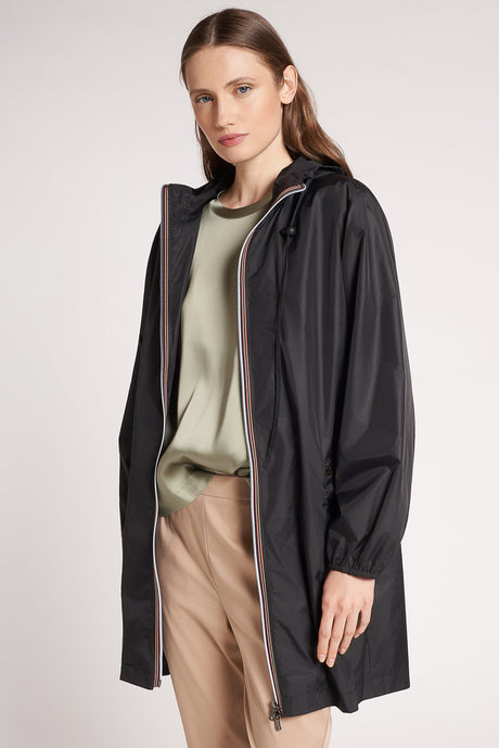 Parka lungo in nylon