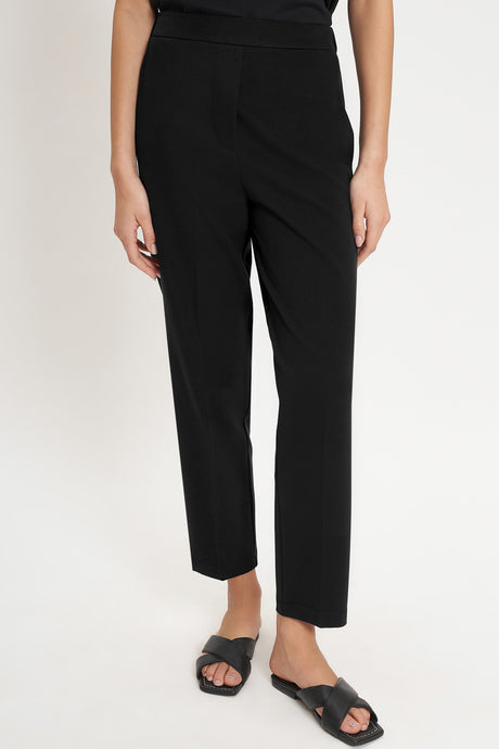 Pantaloni ampi in tessuto maglia
